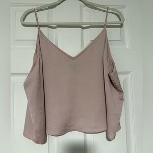 Express Blush Cropped Tank